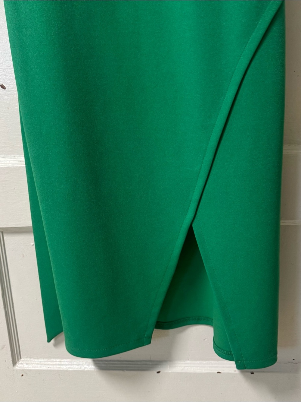 Joseph Ribkoff Emerald Green Dress with Tie Detail - Picture 7 of 11